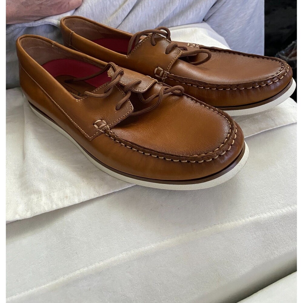 Section X Mens Brown Leather Boat Mocassin SZ 11.5M/NWT/Retail $99